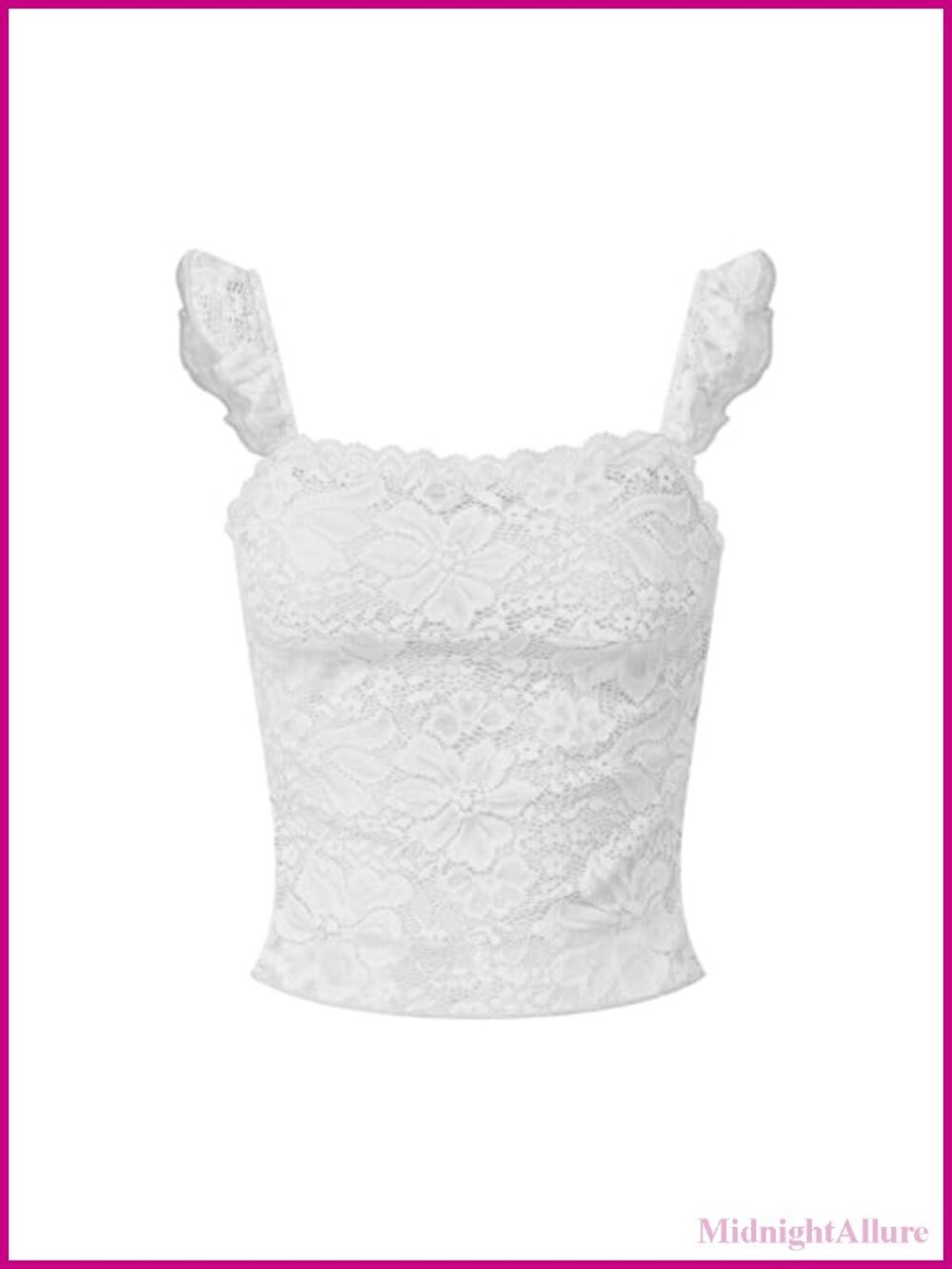 Lace Trim Tank Top Sleeveless Y2K Summer Streetwear Going Out Crop Camisole